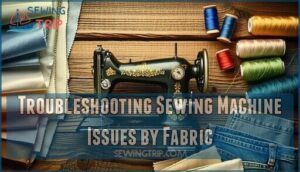 troubleshooting sewing machine issues by fabric