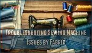 troubleshooting sewing machine issues by fabric