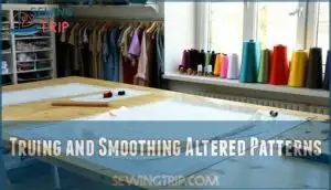 truing and smoothing altered patterns