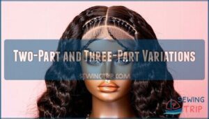 two-part and three-part variations