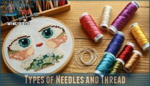 types of needles and thread