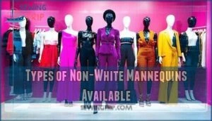 types of non-white mannequins available types of non-white mannequins available