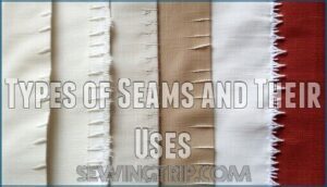types of seams and their uses