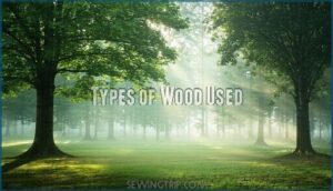 types of wood used