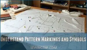 understand pattern markings and symbols