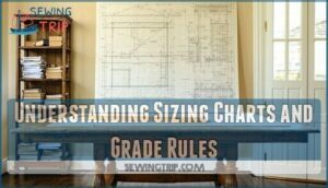 understanding sizing charts and grade rules