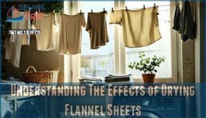understanding the effects of drying flannel sheets