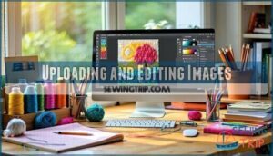 uploading and editing images