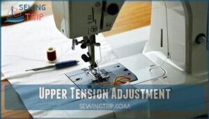 upper tension adjustment