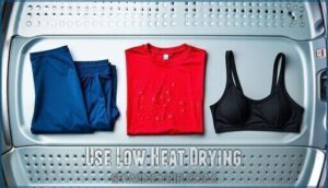 use low heat drying