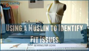 using a muslin to identify fit issues