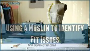 using a muslin to identify fit issues