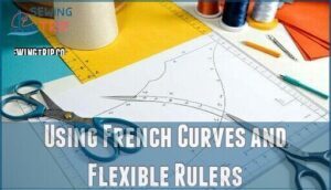 using french curves and flexible rulers