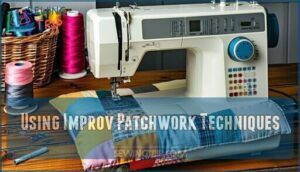 using improv patchwork techniques