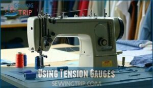 using tension gauges