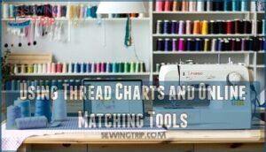 using thread charts and online matching tools