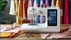 variety of stitches