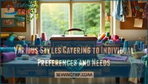 various styles catering to individual preferences and needs