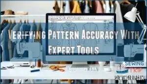 verifying pattern accuracy with expert tools