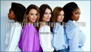 versatility for different body types