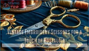 vintage embroidery scissors for a touch of nostalgia