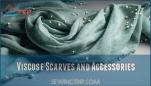 viscose scarves and accessories