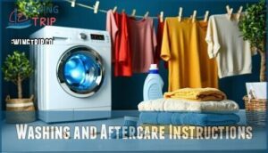 washing and aftercare instructions