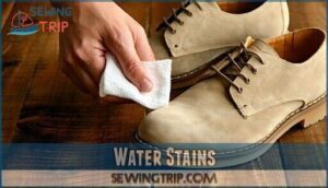 water stains