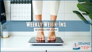 weekly weigh-ins