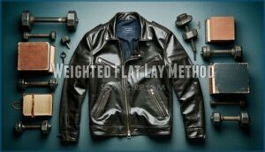weighted flat lay method
