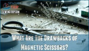 what are the drawbacks of magnetic scissors