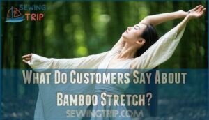 what do customers say about bamboo stretch