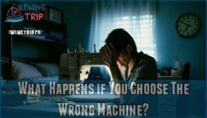 what happens if you choose the wrong machine