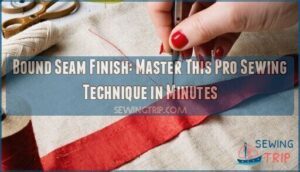 what is a bound seam finish