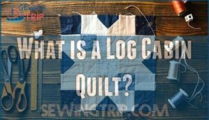 what is a log cabin quilt