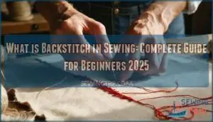 what is backstitch in sewing