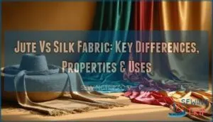 what is jute silk fabric difference