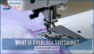 what is overlock stitching