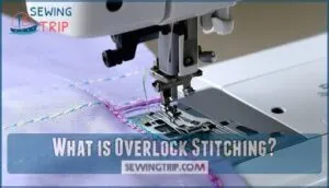 what is overlock stitching