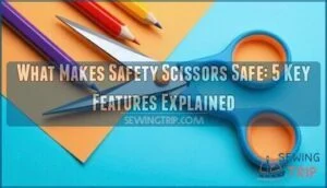 what makes safety scissors safe