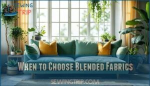 when to choose blended fabrics