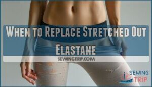 when to replace stretched out elastane