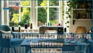 when to upgrade your sewing machine for quiet operation