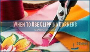 when to use clipping corners
