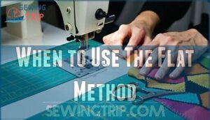 when to use the flat method