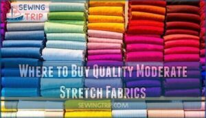 where to buy quality moderate stretch fabrics