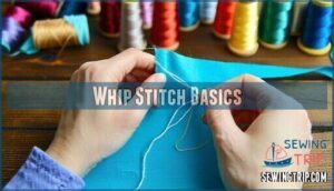 whip stitch basics