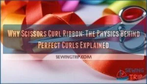 why scissors curl ribbon