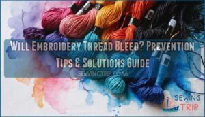 will embroidery thread bleed