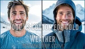 wool vs cotton for cold weather